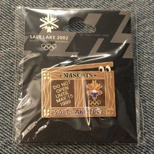 2002 SLC Olympic Pin ~ Salt Lake City ~~ Mascots
